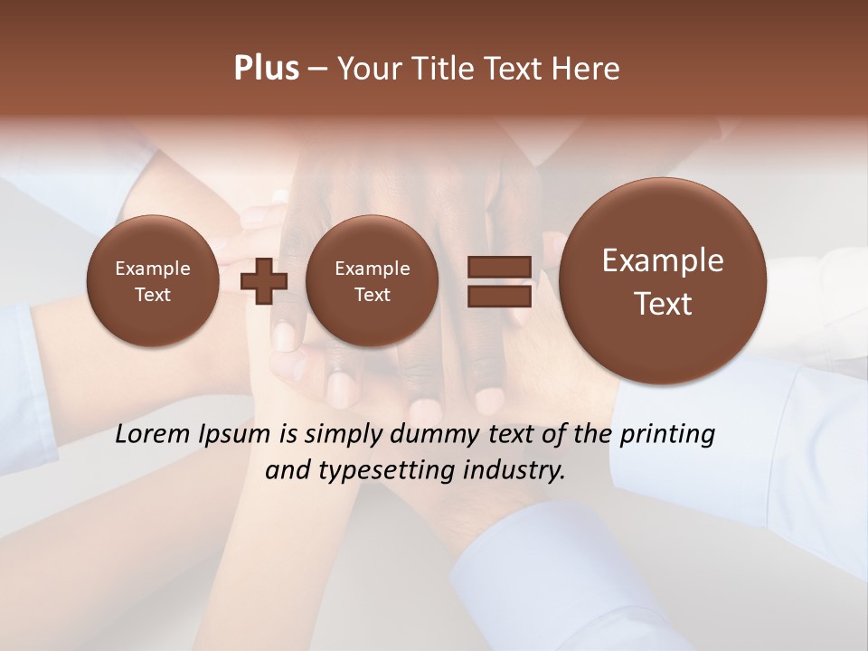 United Friendship Agree PowerPoint Template