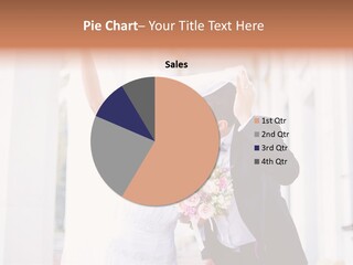 White Bouquet Getting PowerPoint Template