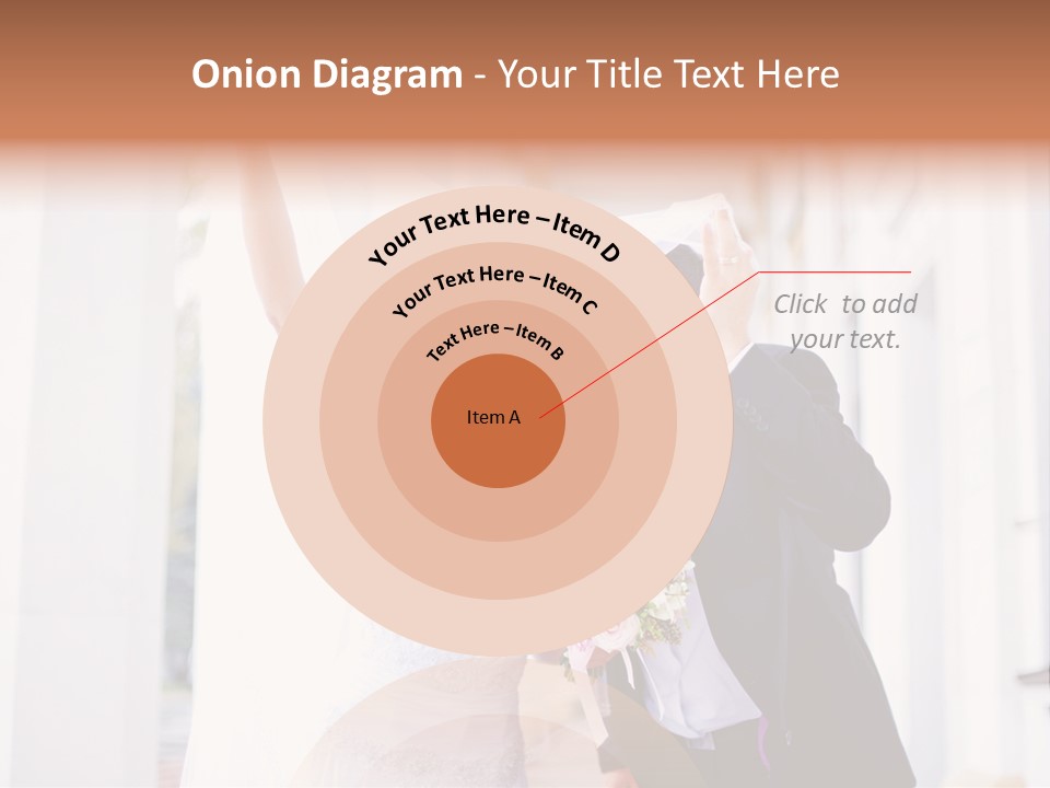 White Bouquet Getting PowerPoint Template