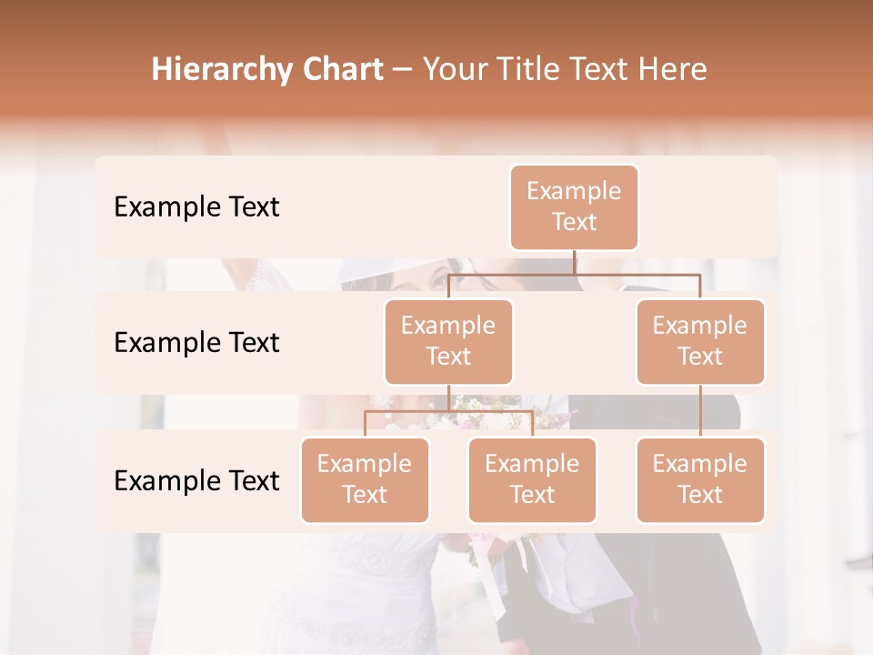 White Bouquet Getting PowerPoint Template