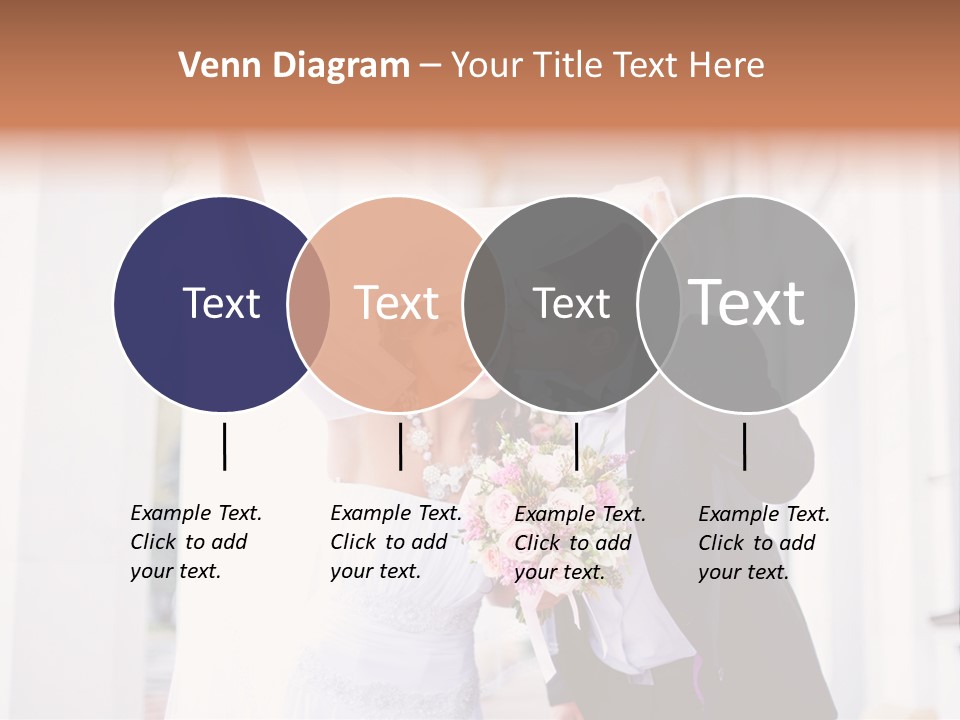 White Bouquet Getting PowerPoint Template