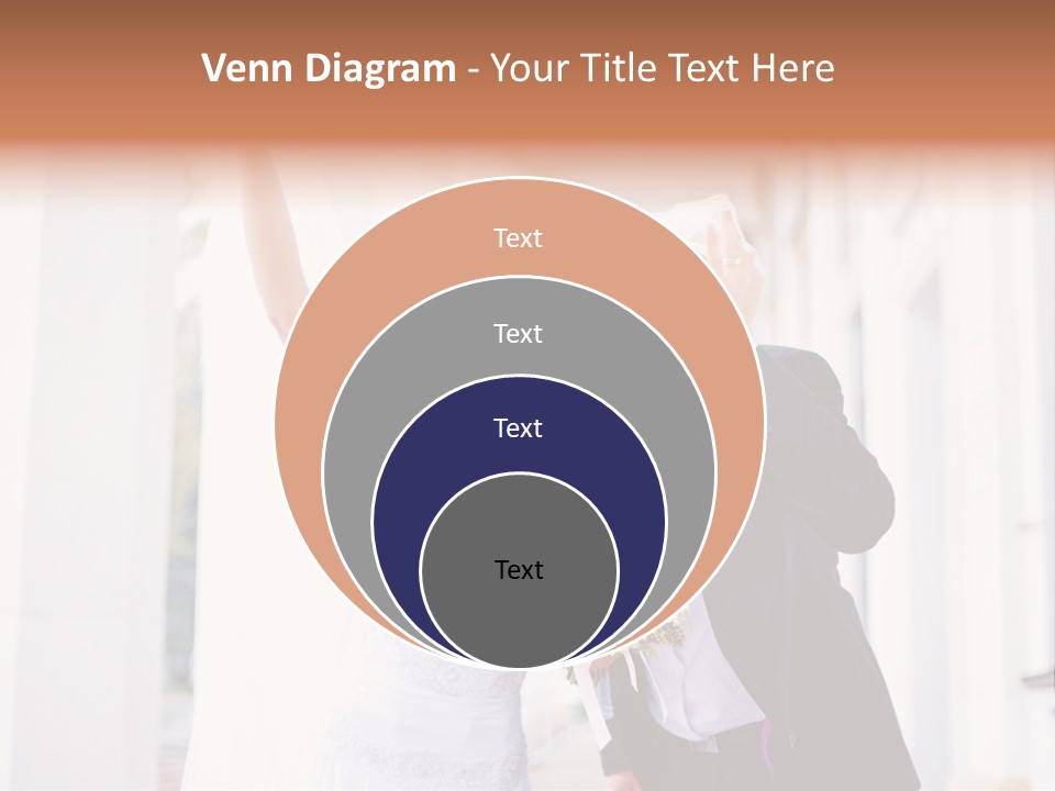 White Bouquet Getting PowerPoint Template
