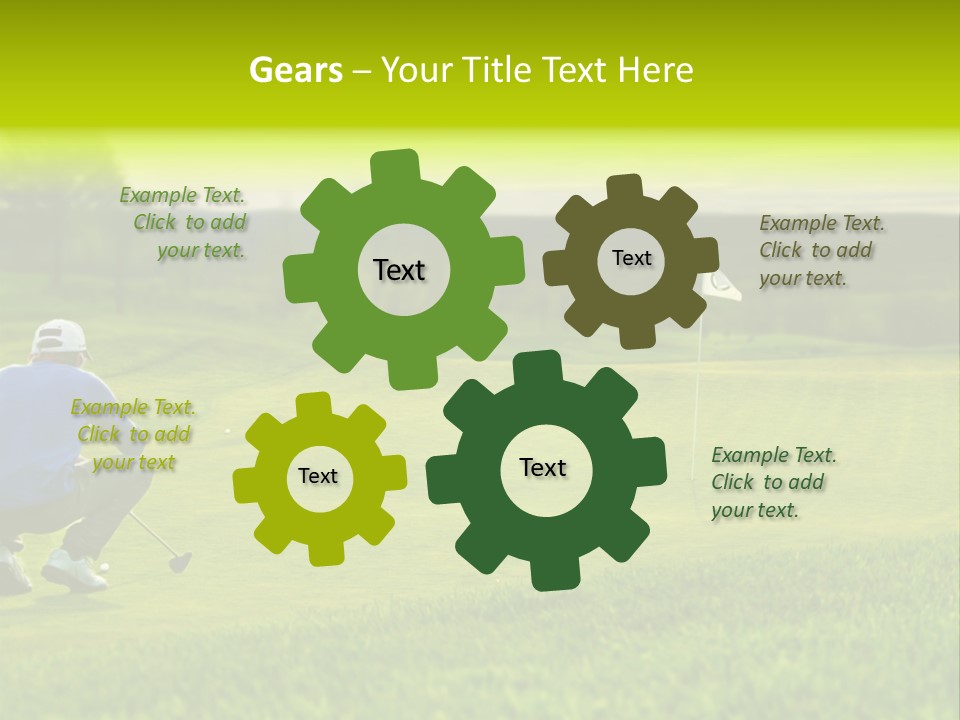 Nature Grass Success PowerPoint Template