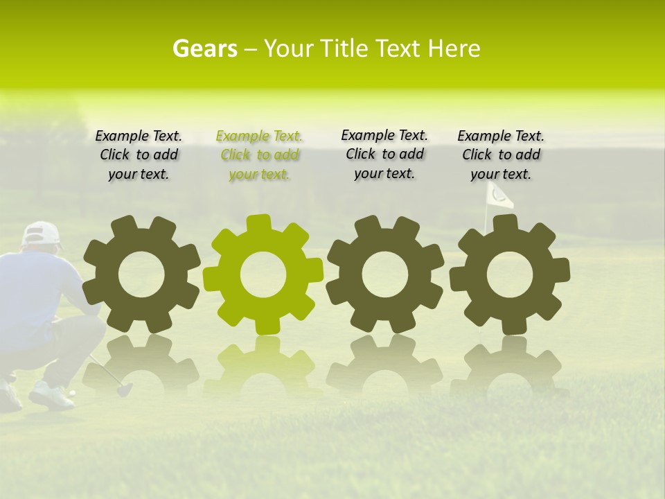 Nature Grass Success PowerPoint Template