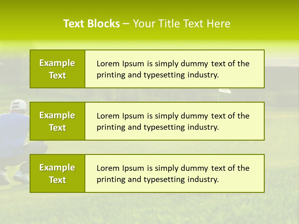Nature Grass Success PowerPoint Template