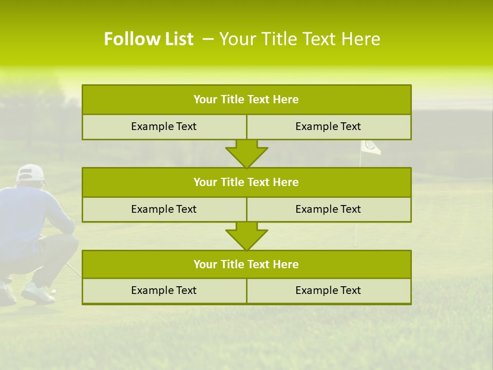 Nature Grass Success PowerPoint Template