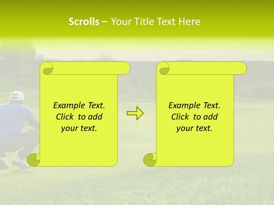 Nature Grass Success PowerPoint Template