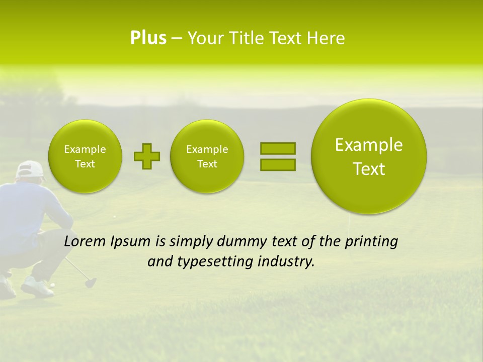 Nature Grass Success PowerPoint Template
