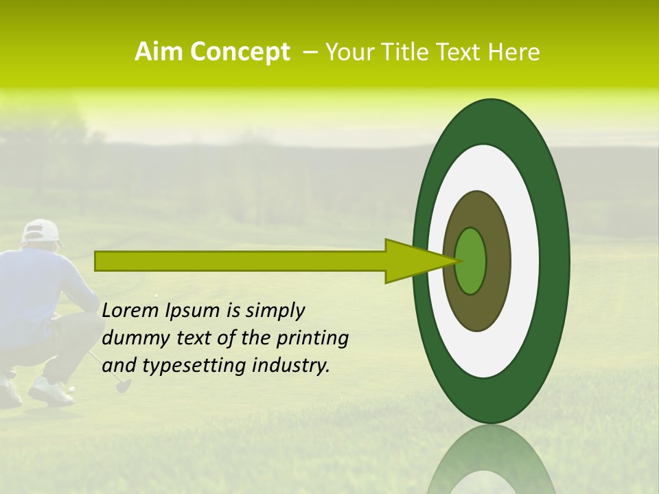Nature Grass Success PowerPoint Template