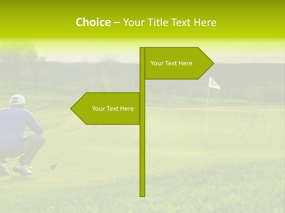 Nature Grass Success PowerPoint Template