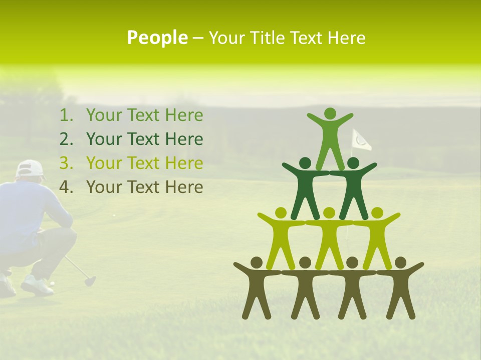 Nature Grass Success PowerPoint Template