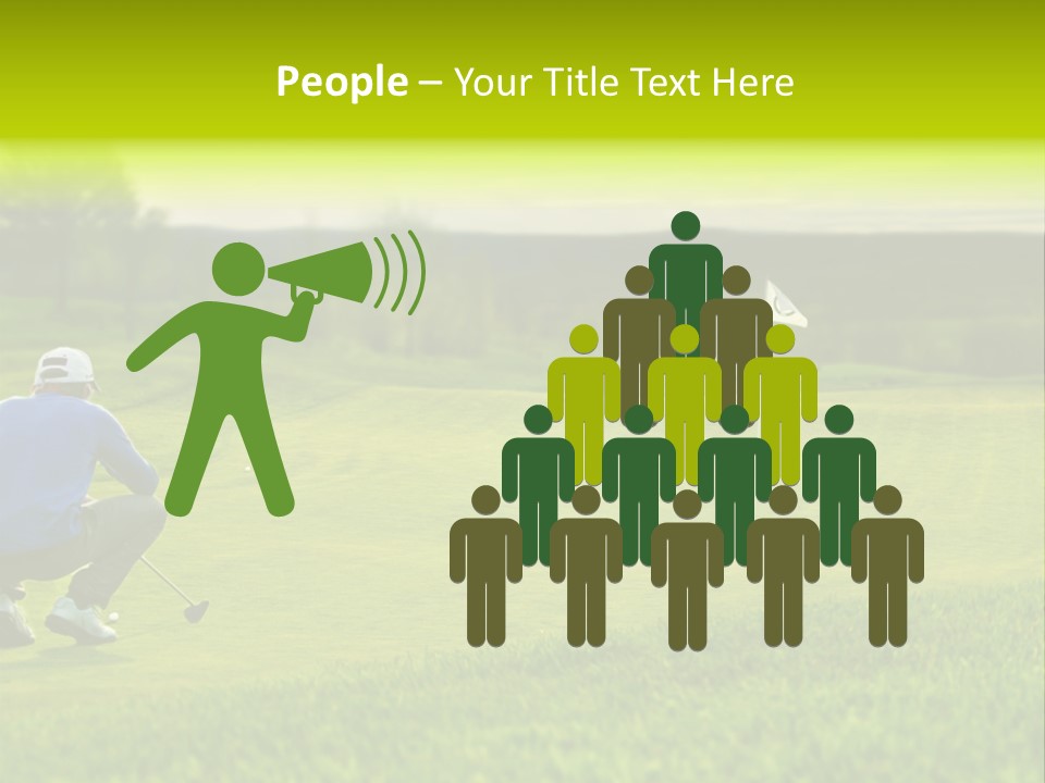 Nature Grass Success PowerPoint Template