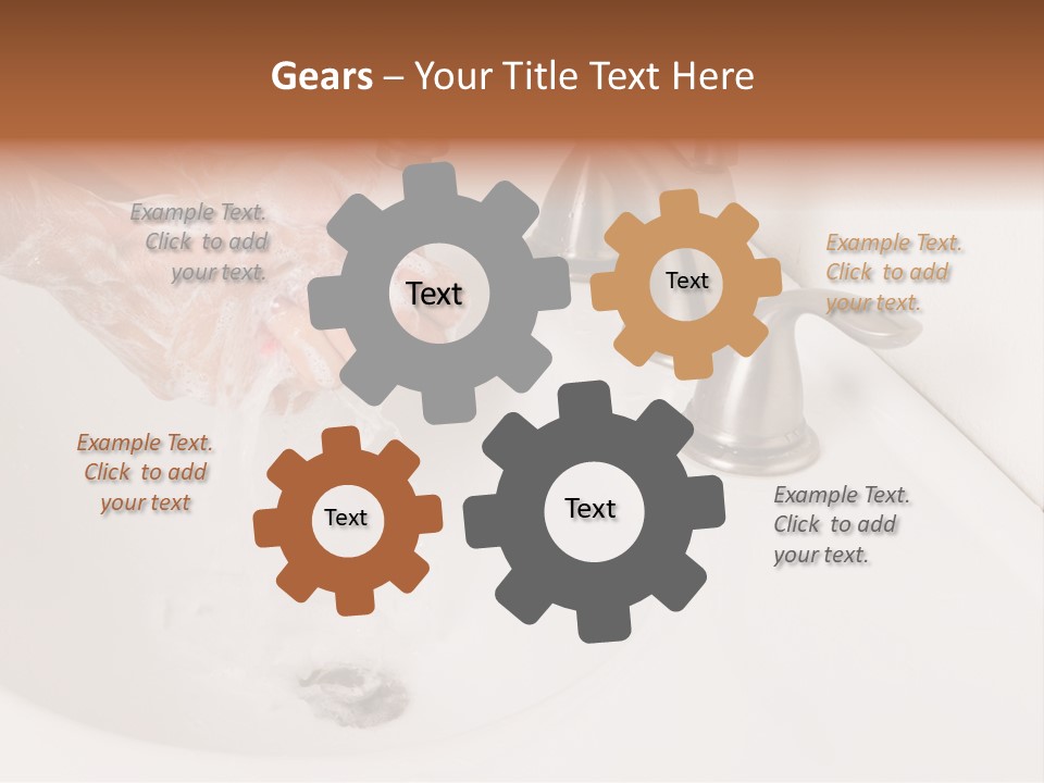 Hand Soap Disinfect PowerPoint Template