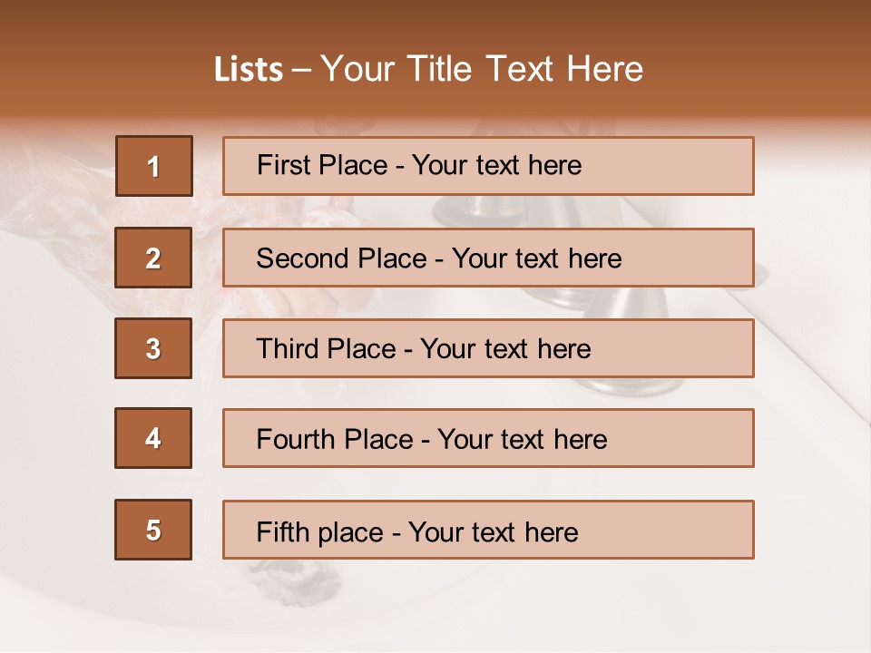 Hand Soap Disinfect PowerPoint Template