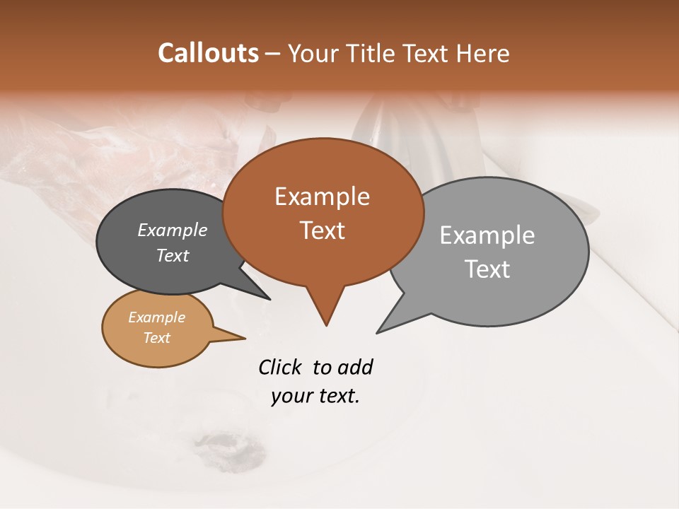 Hand Soap Disinfect PowerPoint Template