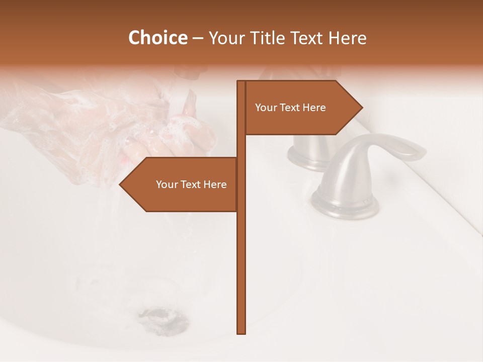 Hand Soap Disinfect PowerPoint Template