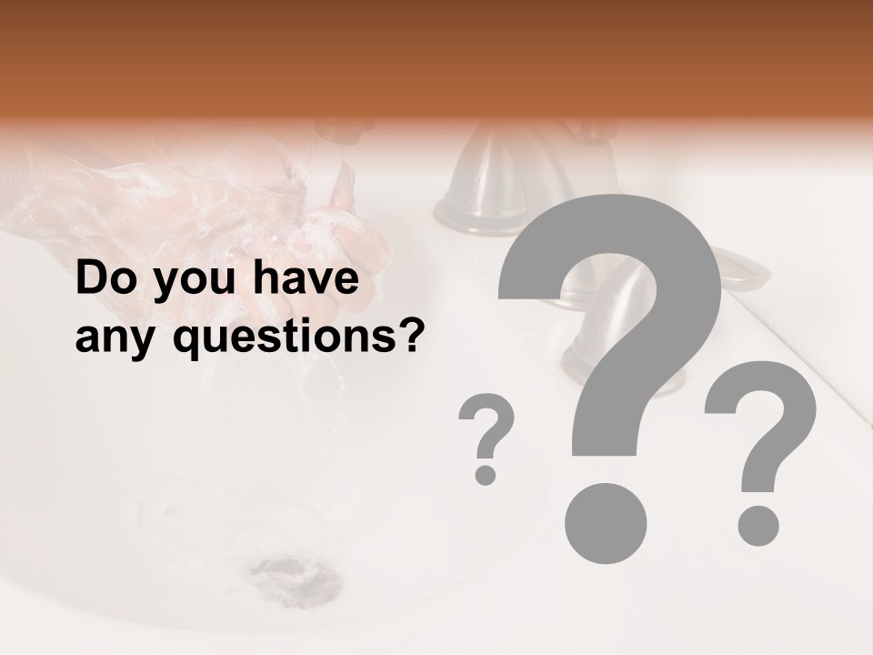 Hand Soap Disinfect PowerPoint Template