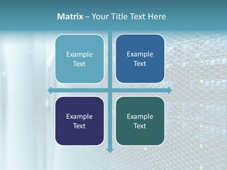 Modern Technology Row PowerPoint Template