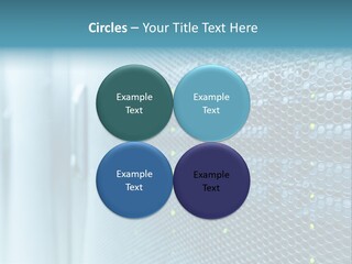 Modern Technology Row PowerPoint Template