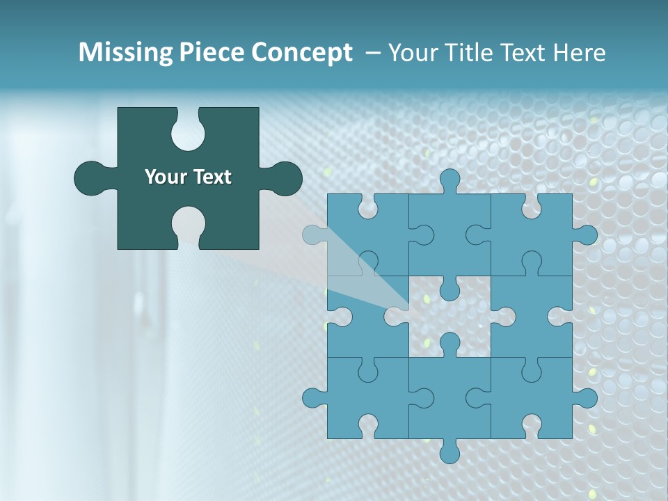 Modern Technology Row PowerPoint Template