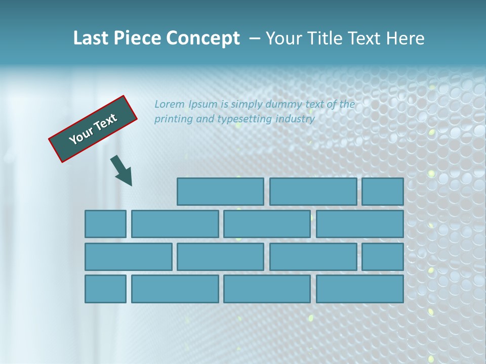 Modern Technology Row PowerPoint Template