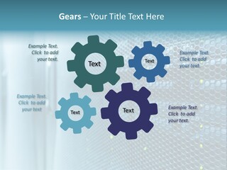 Modern Technology Row PowerPoint Template