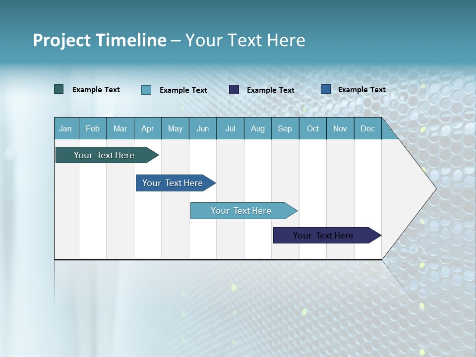 Modern Technology Row PowerPoint Template