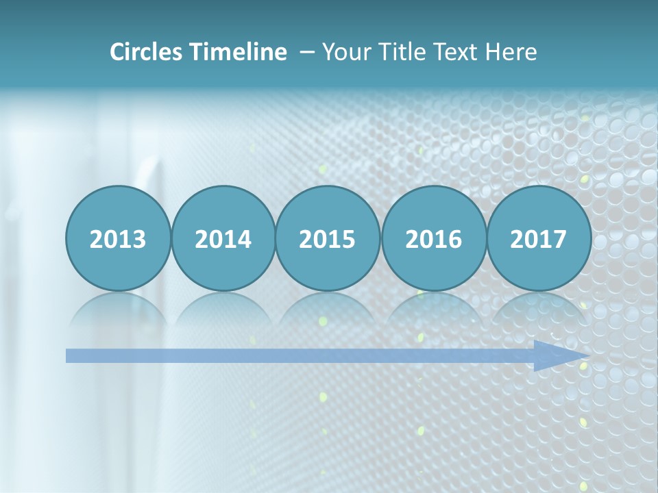 Modern Technology Row PowerPoint Template