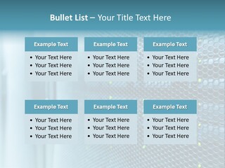 Modern Technology Row PowerPoint Template