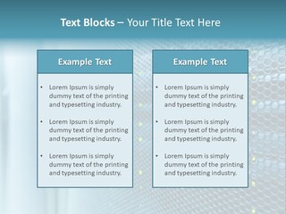 Modern Technology Row PowerPoint Template