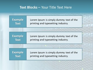 Modern Technology Row PowerPoint Template