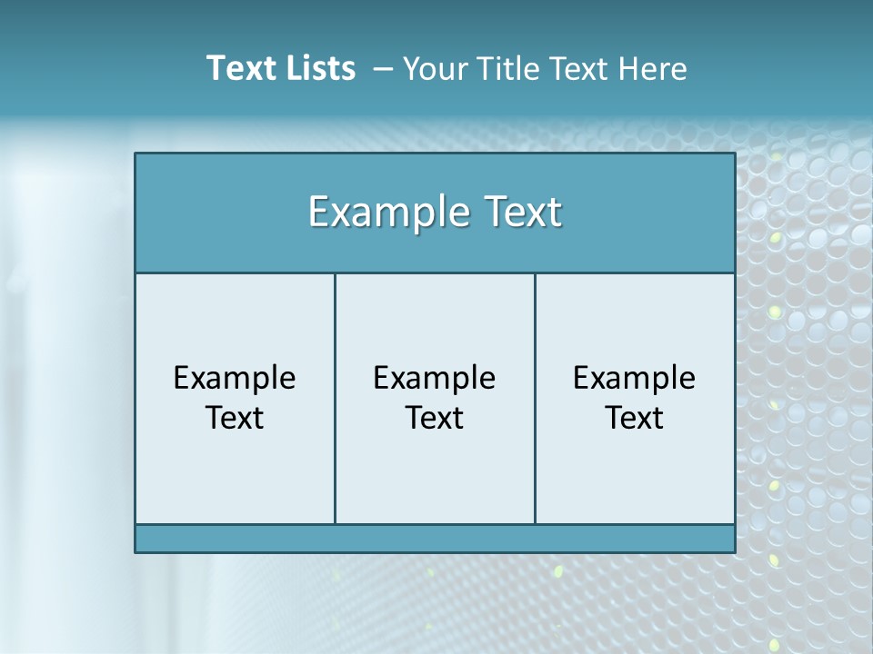Modern Technology Row PowerPoint Template