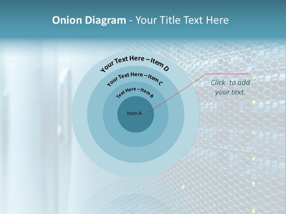 Modern Technology Row PowerPoint Template