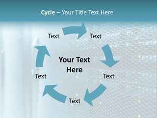 Modern Technology Row PowerPoint Template
