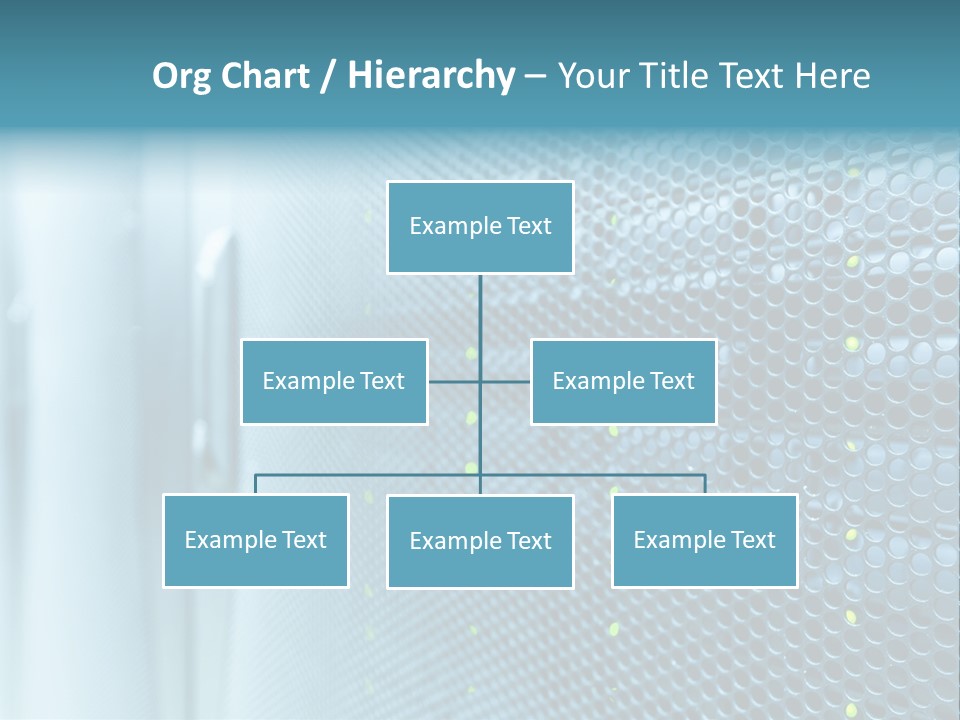 Modern Technology Row PowerPoint Template