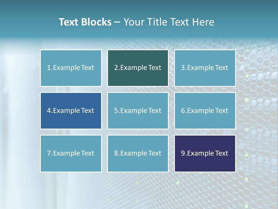 Modern Technology Row PowerPoint Template