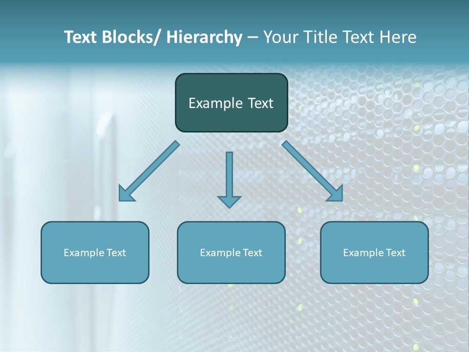 Modern Technology Row PowerPoint Template