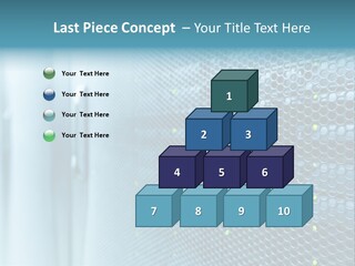 Modern Technology Row PowerPoint Template