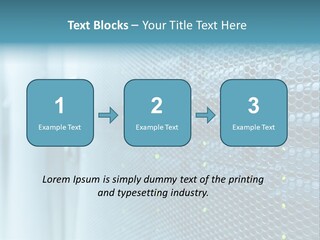 Modern Technology Row PowerPoint Template