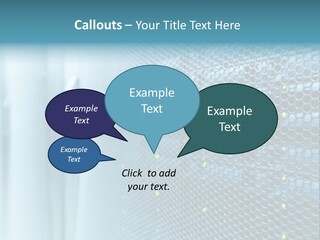 Modern Technology Row PowerPoint Template