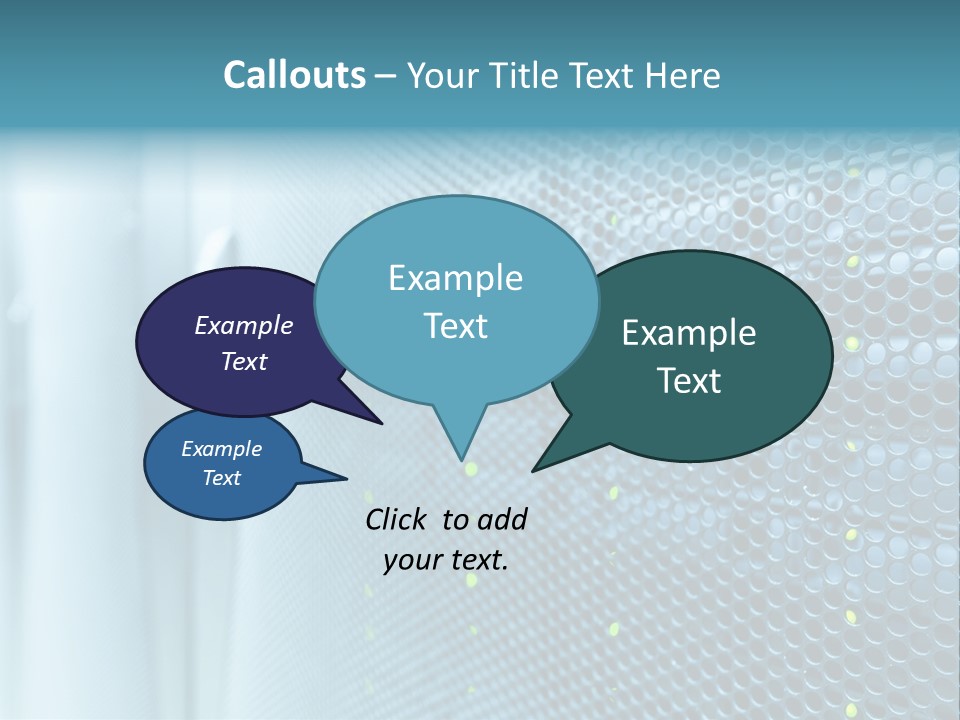 Modern Technology Row PowerPoint Template