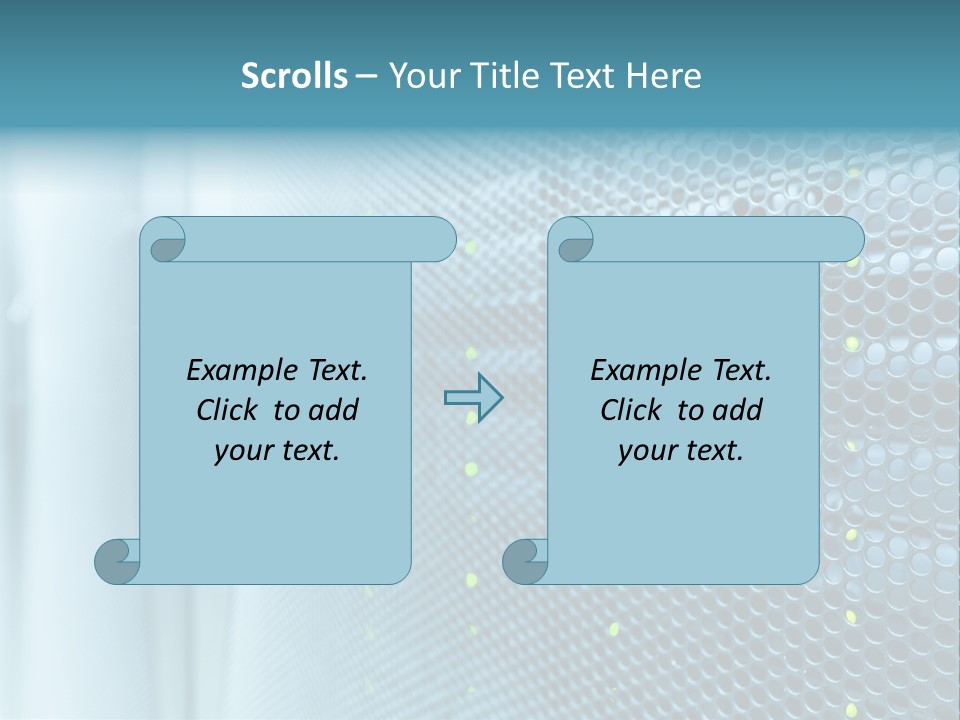 Modern Technology Row PowerPoint Template