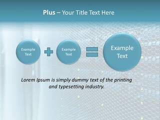Modern Technology Row PowerPoint Template