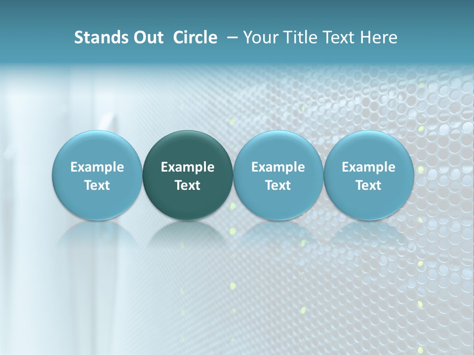 Modern Technology Row PowerPoint Template