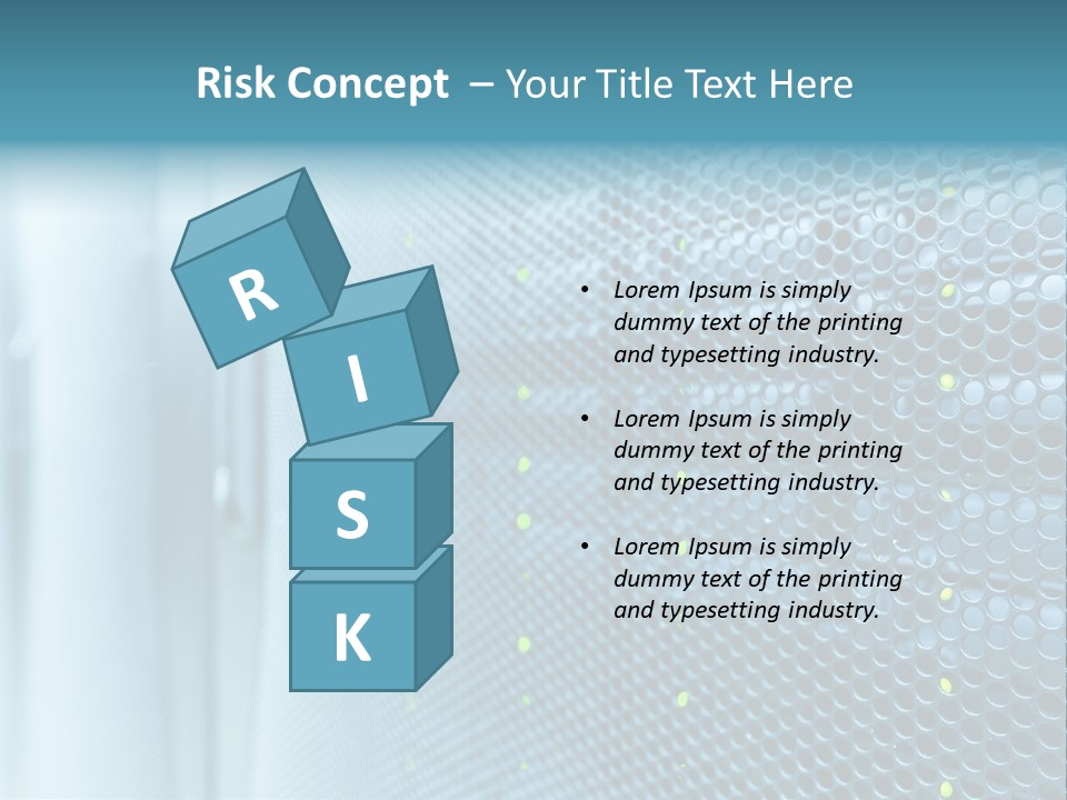 Modern Technology Row PowerPoint Template