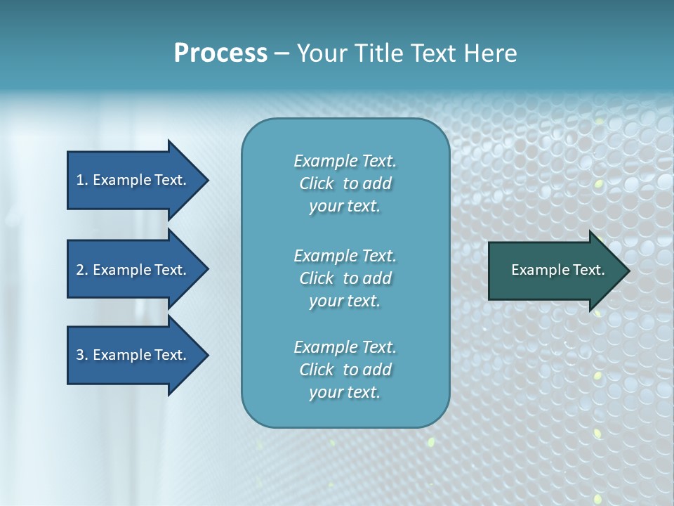 Modern Technology Row PowerPoint Template