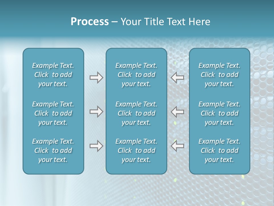 Modern Technology Row PowerPoint Template