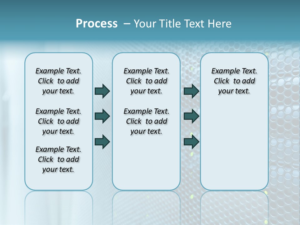 Modern Technology Row PowerPoint Template
