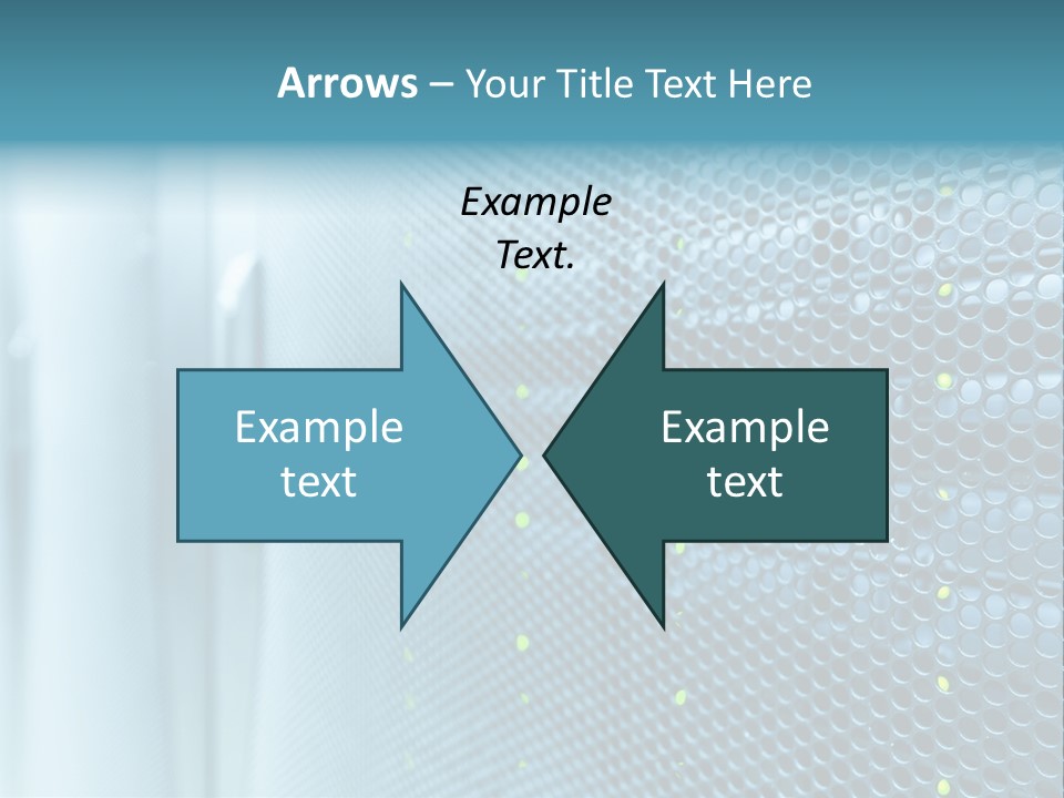 Modern Technology Row PowerPoint Template