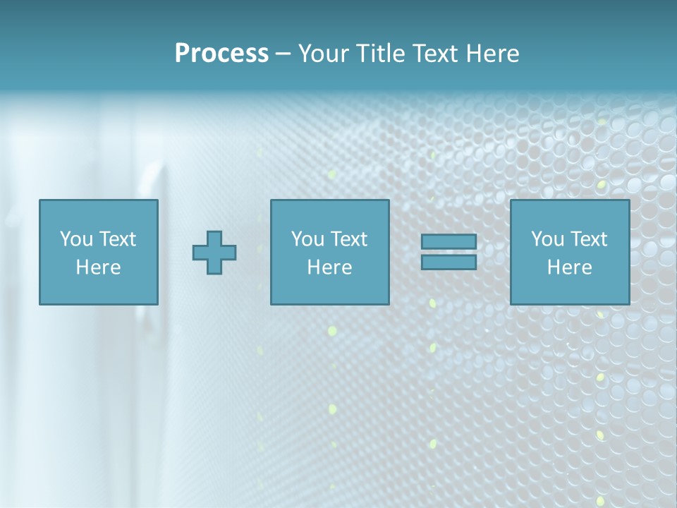 Modern Technology Row PowerPoint Template